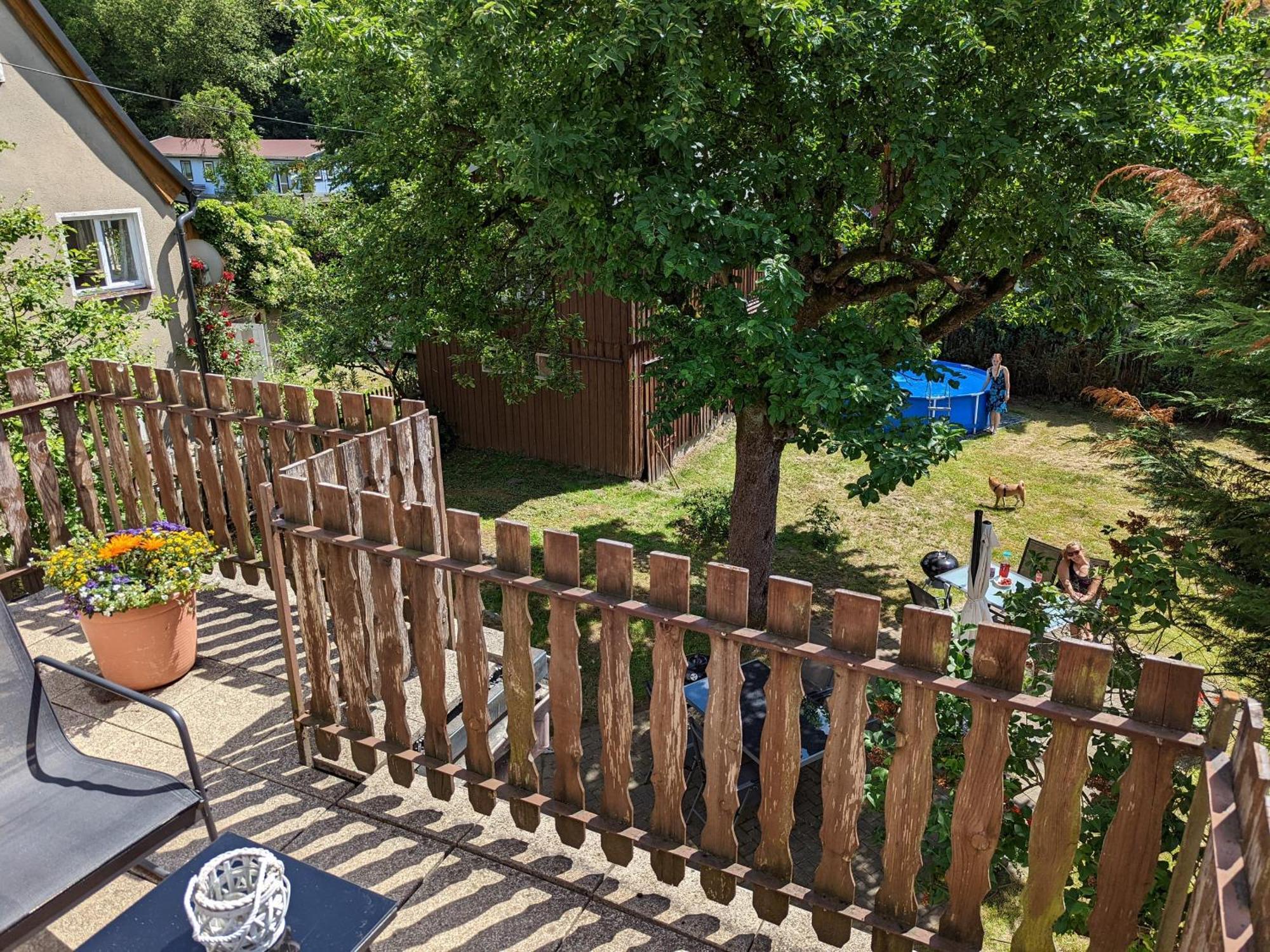 H2 - Urlaubsmagie - Garten, Pool, Terrasse, Grill Sebnitz Bagian luar foto